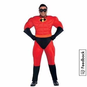 Men’s Mr. Incredible Muscle Costume Plus Size